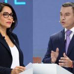 Luisa González y Daniel Noboa