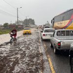 Manabí es una de las provincias afectadas debido a las fuertes lluvias registradas en los últimos días en el país.