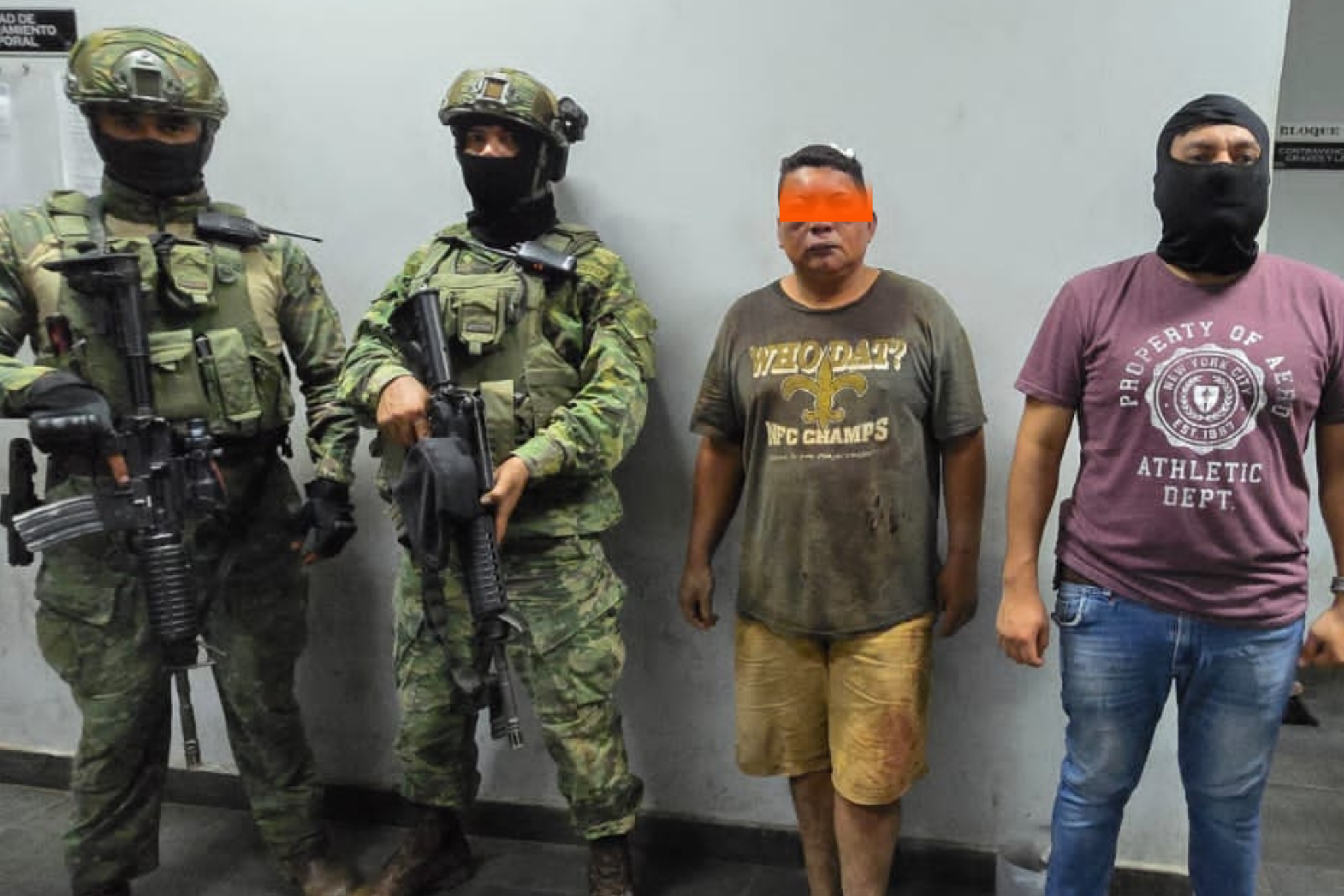 Militares rescataron a funcionarios del MIES que estaban secuestrados en Palenque, Los Ríos.