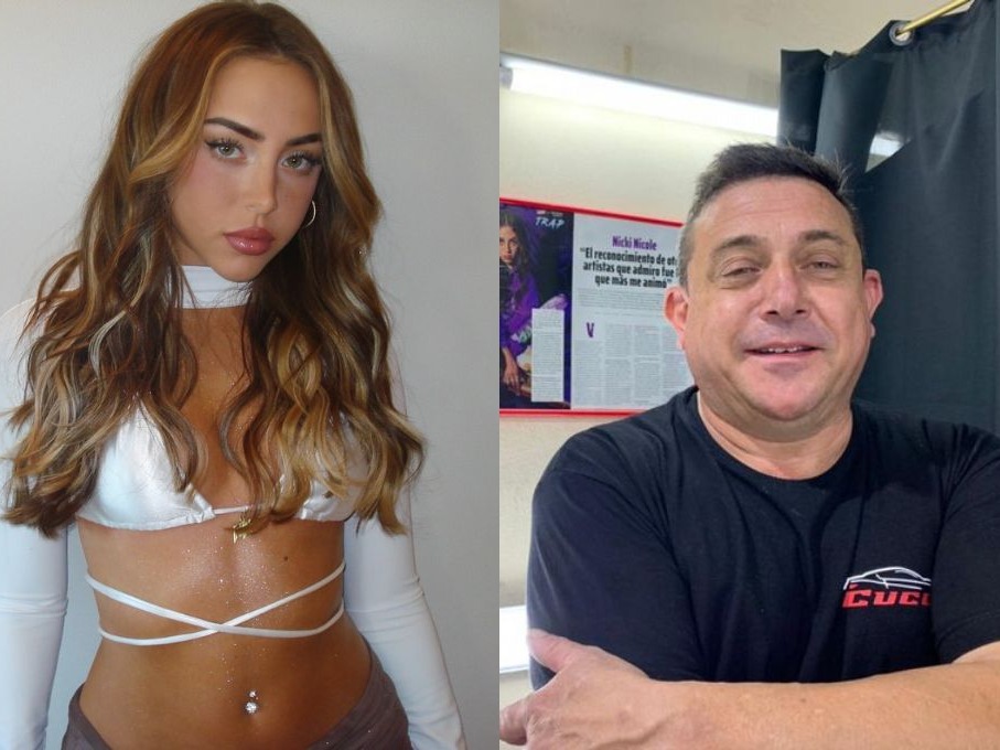 Muere el papá de la cantante Nicki Nicole, Sergio Cucco
