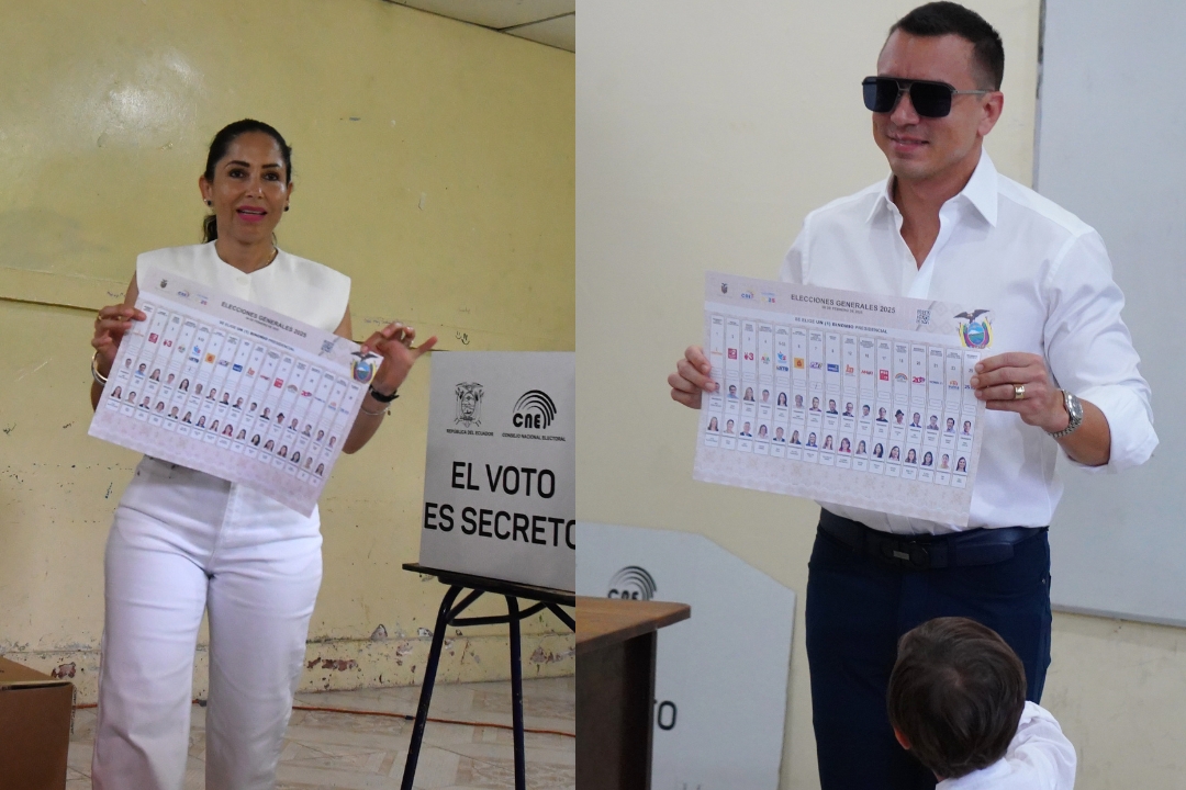 Elecciones Ecuador. ¿Dónde recibirán los resultados Daniel Noboa y Luisa González?