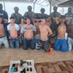 Nueve hombres, entre ellos, alias Desbaratado, resultaron detenidos tras un operativo en el cantón Olmedo, Manabí y luego quedaron libres.