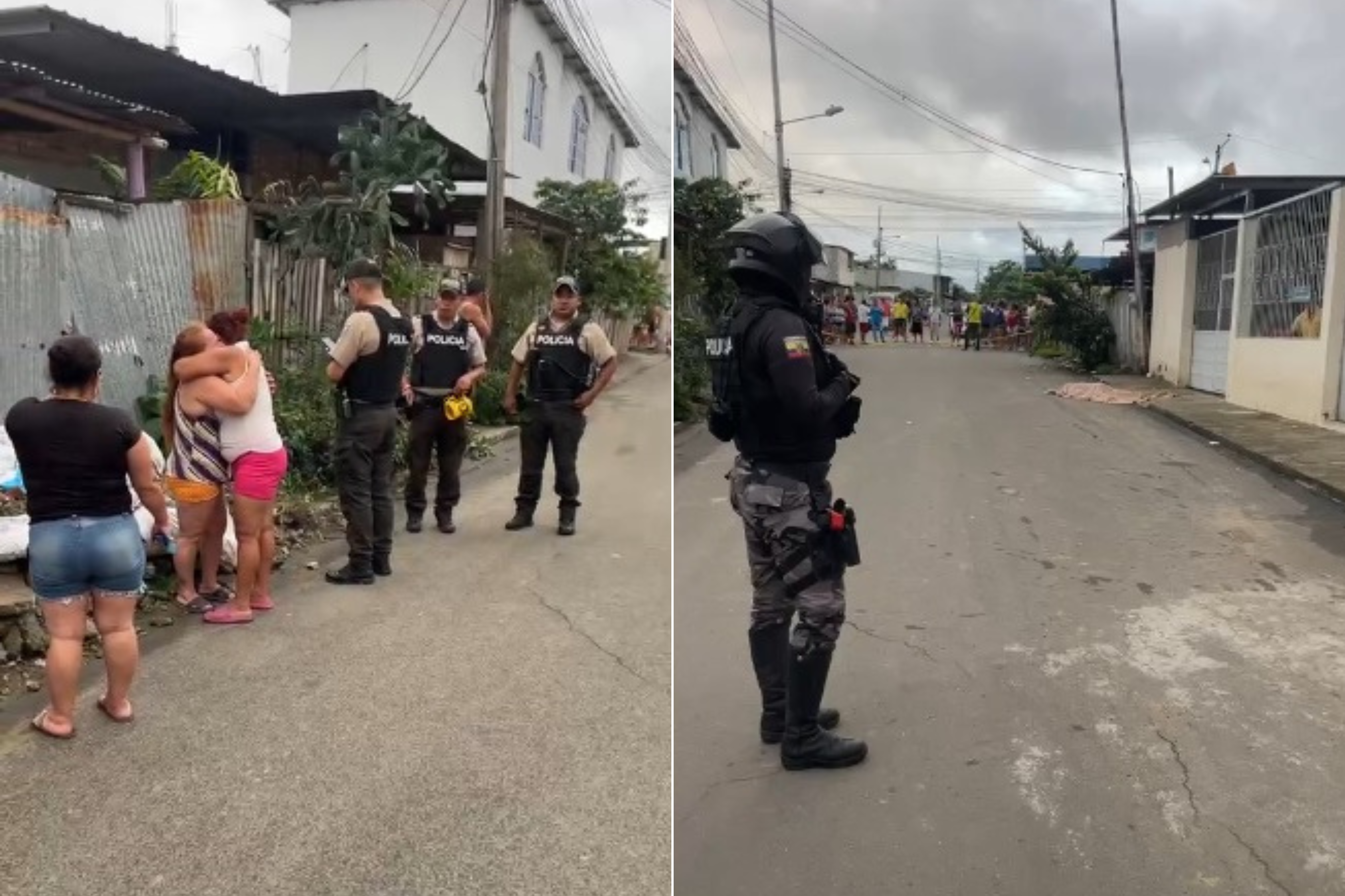 Sicarios matan al 'Colorado' en un barrio de Manta
