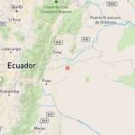 temblor se sintió este 23-02-2025 en varias provincias de Ecuador