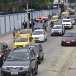 Estado del tráfico vehicular a la hora del almuerzo de este jueves, 20 de febrero