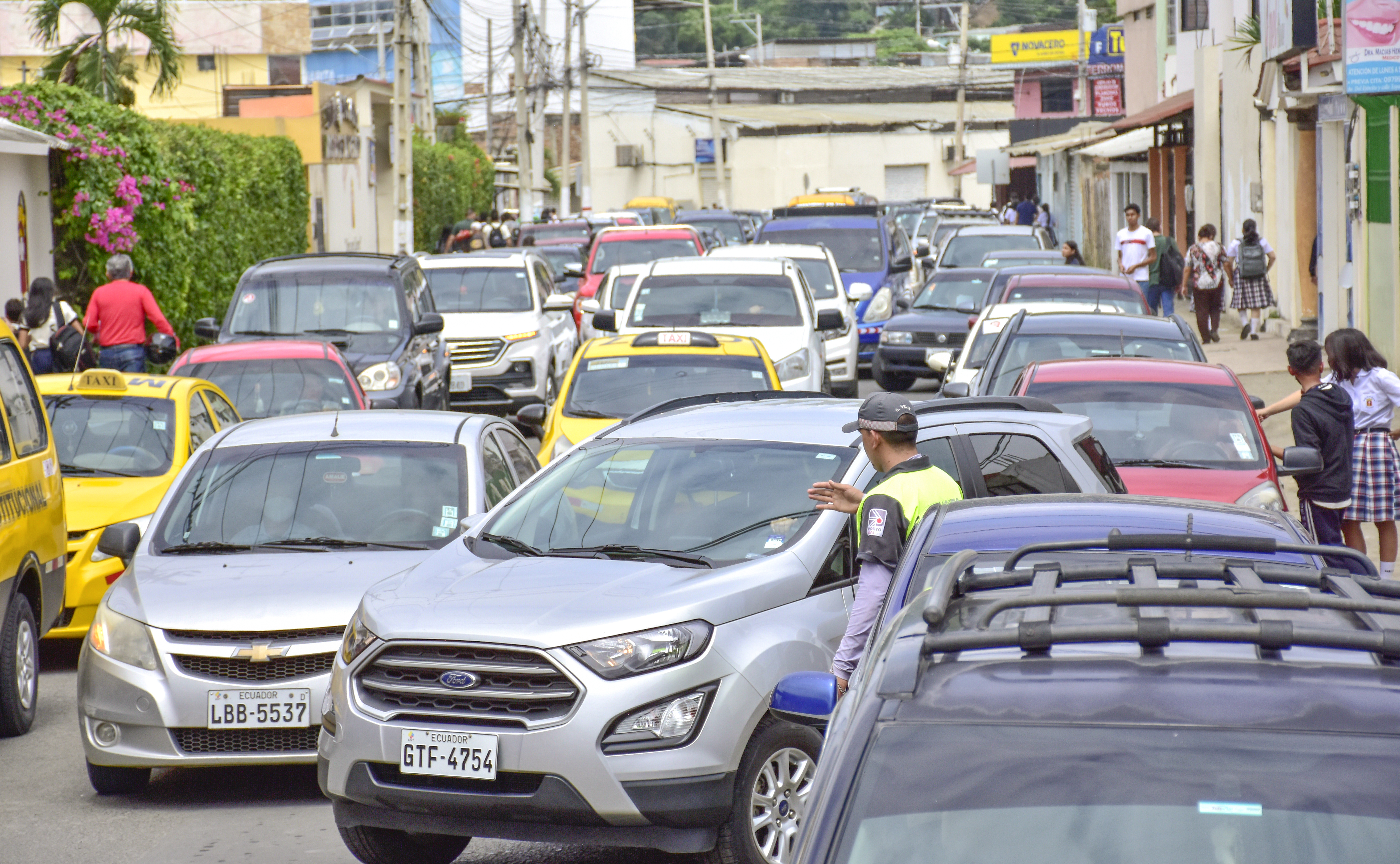 Estado del tráfico vehicular en el retorno a casa de este viernes, 21 de febrero