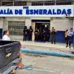 Varias oficinas de la Fiscalía Provincial de Esmeraldas resultaron intervenidas por agentes de la Policía Nacional.