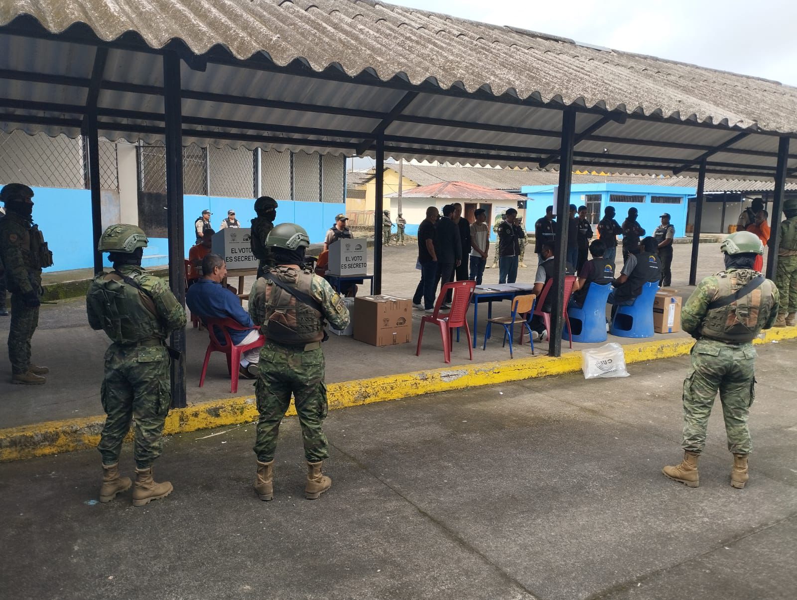 Elecciones Ecuador. 57 personas ejercieron el Voto PPL en Santo Domingo