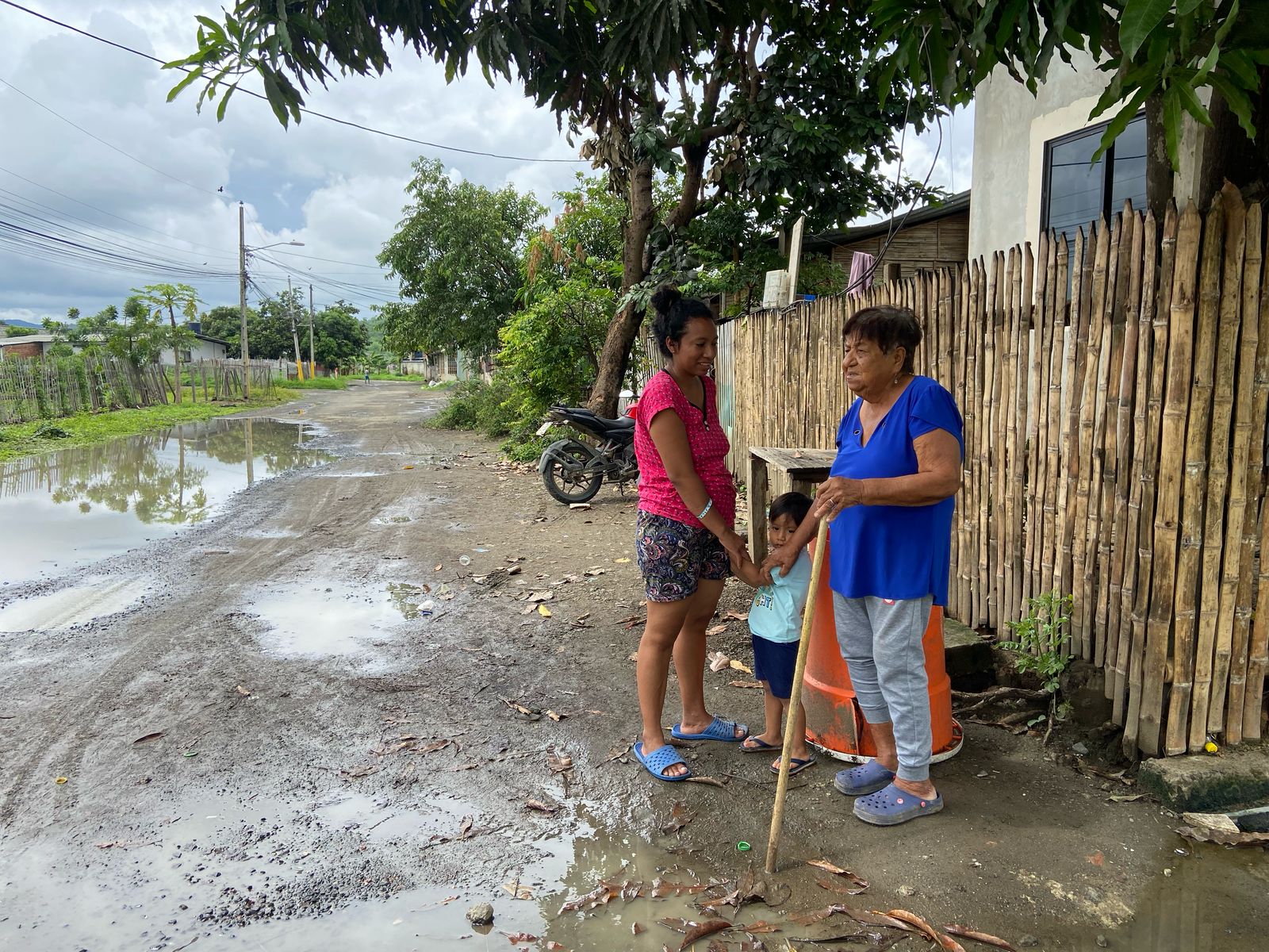 Portoviejo. Las lluvias son la causa de la falta de agua potable, que afecta a varios sectores, según Portoaguas