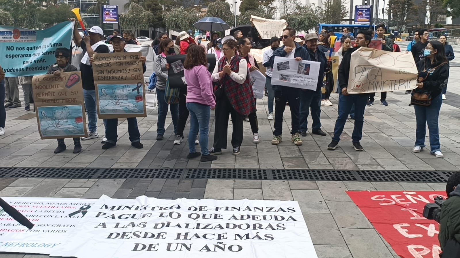 pacientes renales realizarán plantón Manabí Manta Quito
