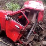 Crónica. Diez personas se salvaron de morir aplastadas durante deslizamiento de tierra en San Plácido, Portoviejo