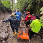 Un hombre se salvó de morir al ser arrastrado por aluvión en Pallatanga, Chimborazo.