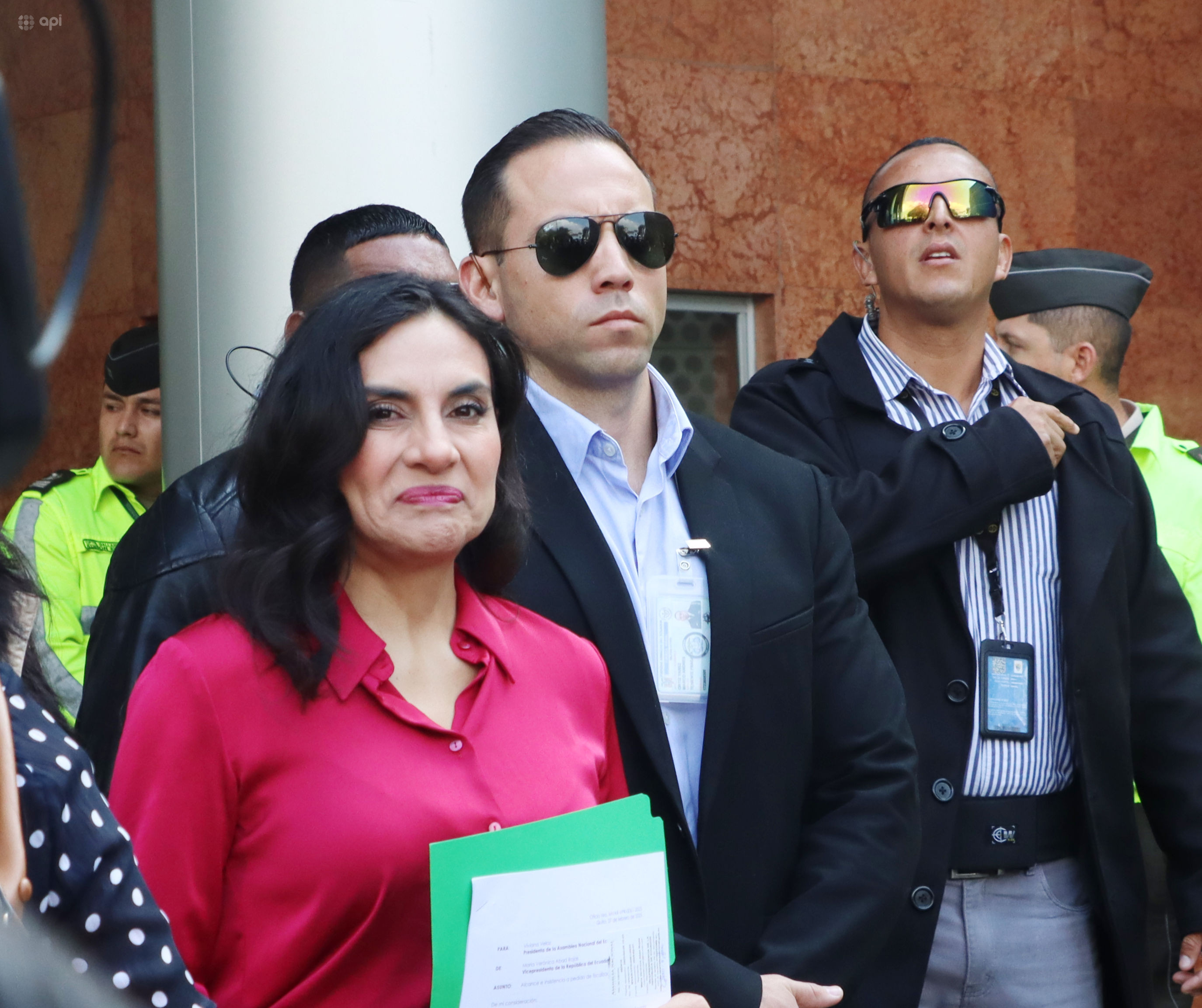 Verónica Abad denuncia al juez Wilson Ortega por el presunto delito de prevaricato.