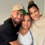 De la tristeza al cariño: Nachita abraza a Alejandra Jaramillo, y conoce a su pareja Beta Mejía, en su viaje a Miami