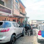 La Policía en Jaramijó