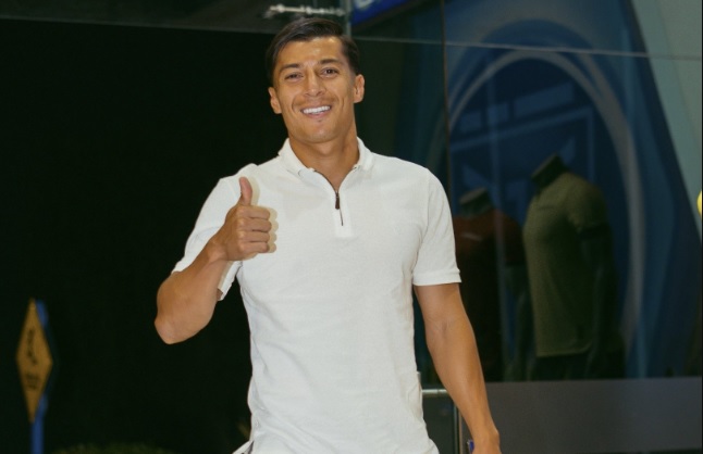 Alan Franco, jugador de la selección de Ecuador