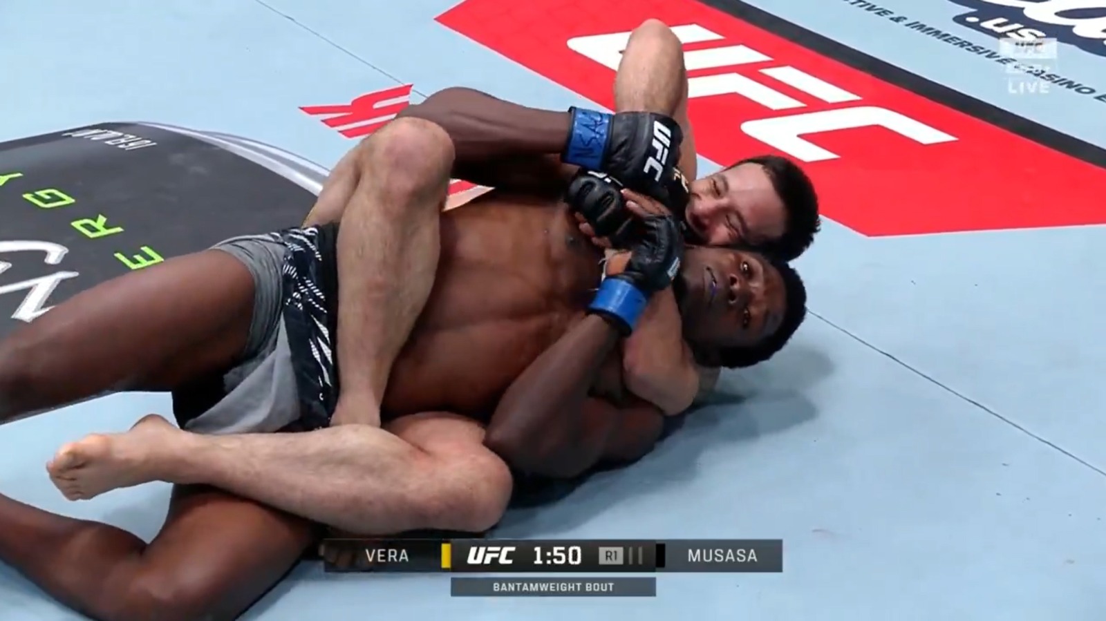 Lucha. Carlos Vera derrota a Josias Musasa en UFC Vegas 104 con finalización destacada