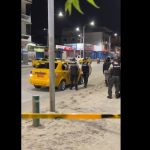 Crónica. Ataque sicario deja dos muertos en la avenida 4 de Noviembre de Manta