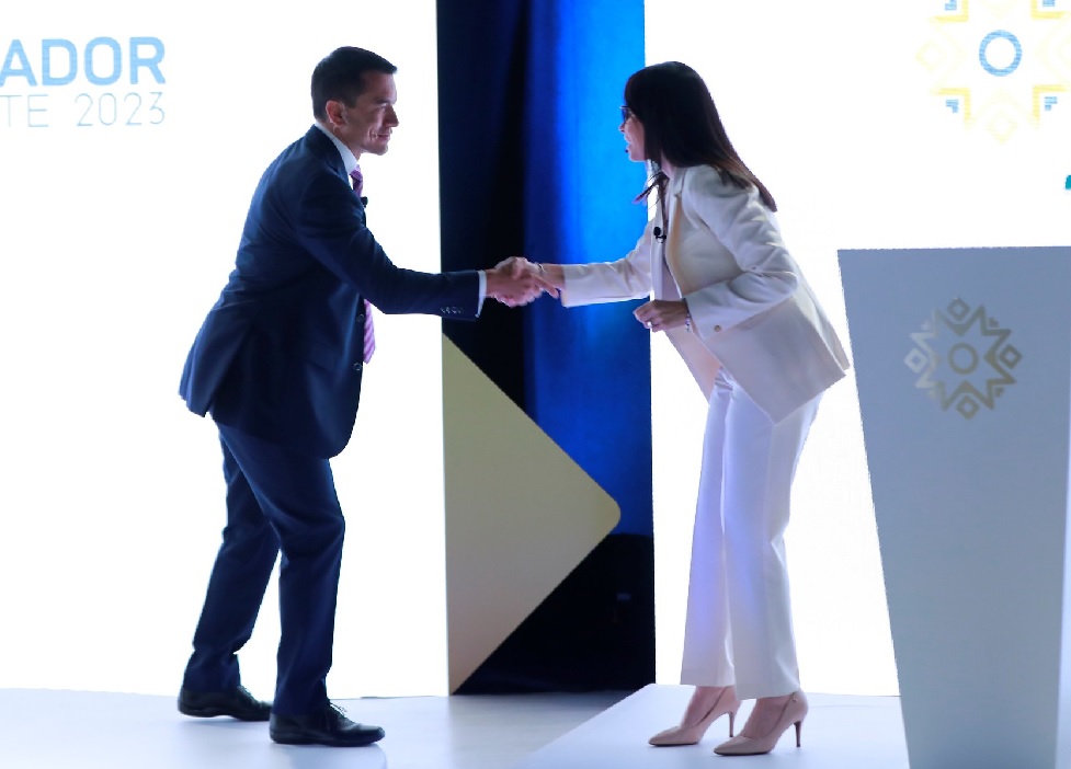 El debate presidencial, entre Daniel Noboa y Luisa González, tendrá una duración de dos horas y lo dirigirá la periodista Ruth Del Salto.