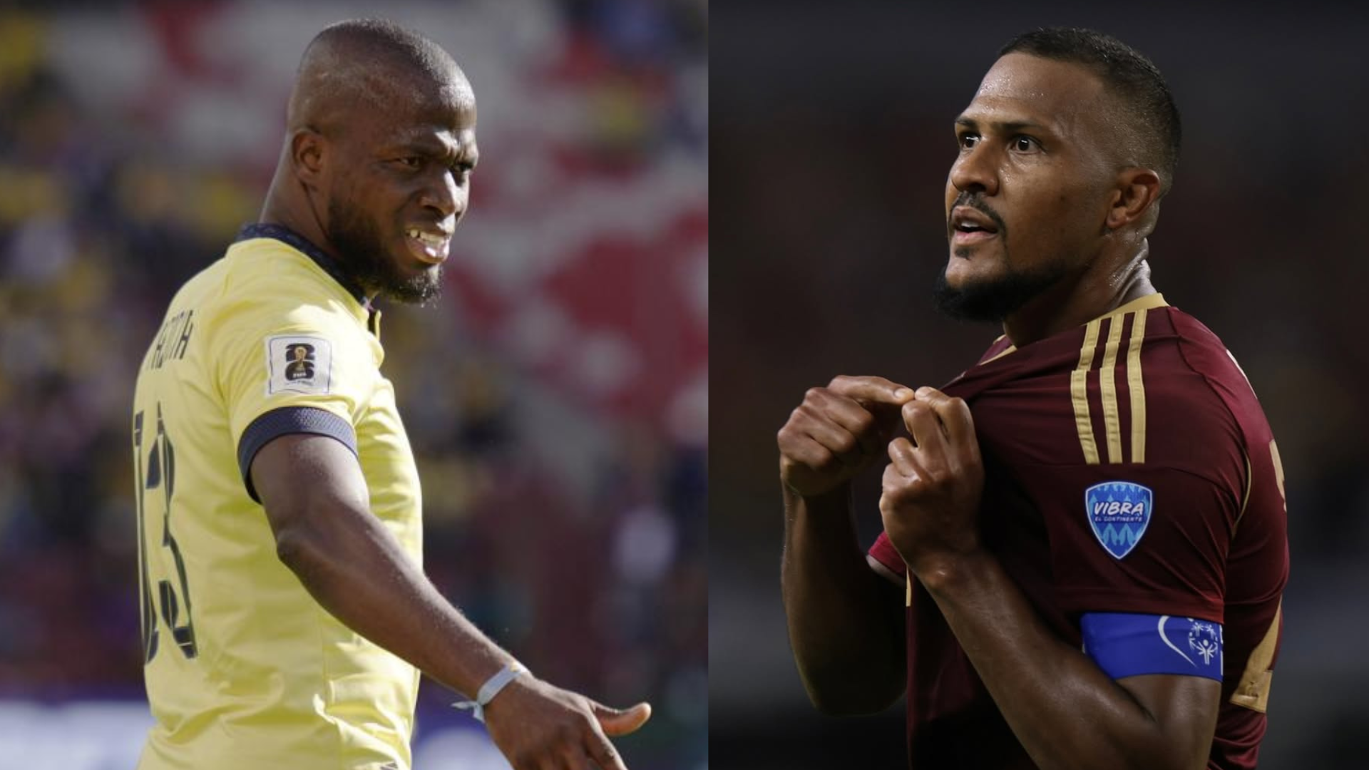 Enner Valencia lidera a Ecuador ante la Venezuela de Salomón Rondón este viernes