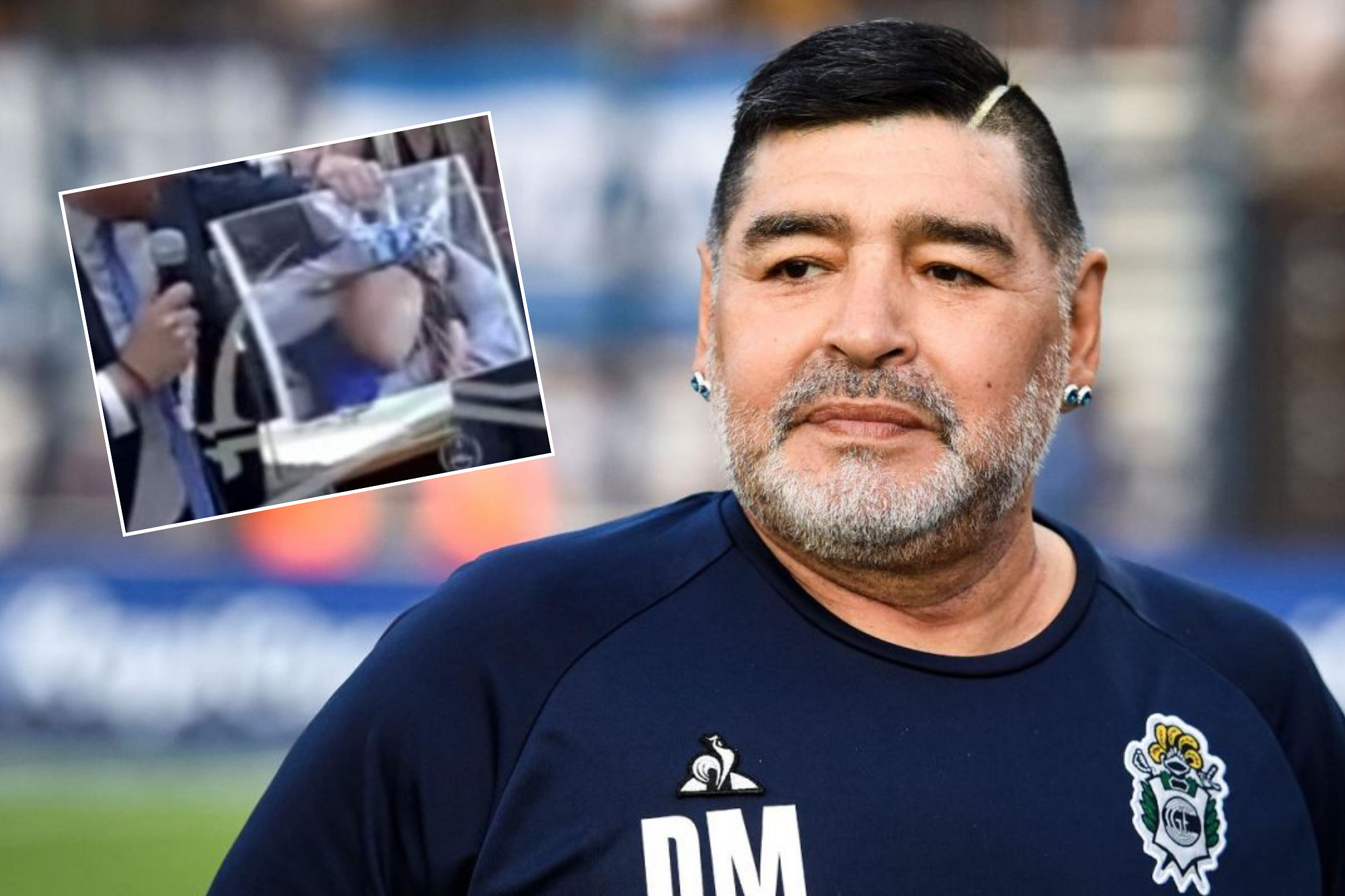 Exhiben una fotografía del cadáver de Maradona en primer día de juicio
