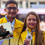 La medallista olímpica Glenda Morejón anuncia que está embarazada