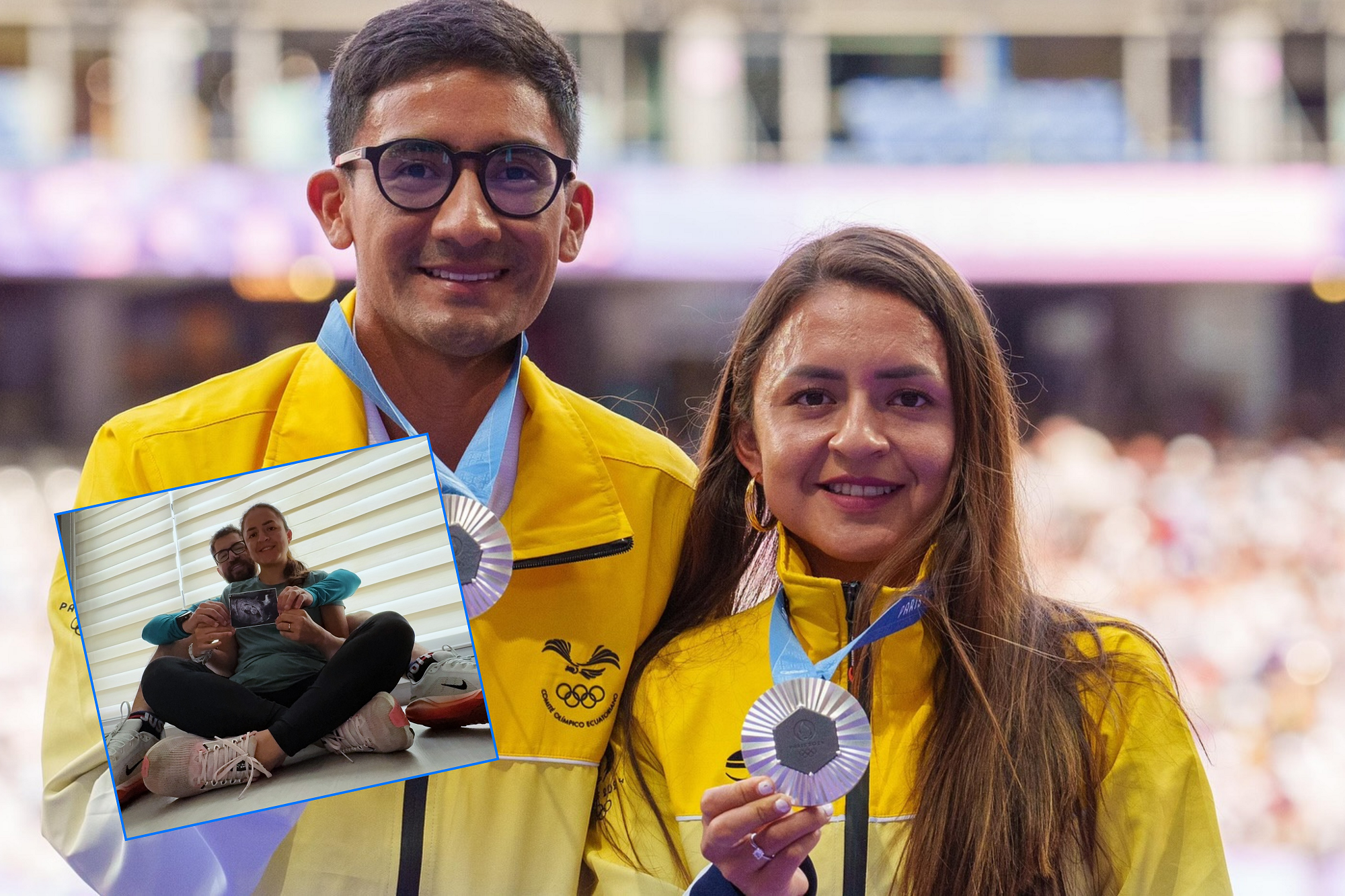 La medallista olímpica Glenda Morejón anuncia que está embarazada