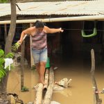 Manabí. Inundaciones en la parroquia Charapotó, cantón Sucre, afectan a más de 700 familias