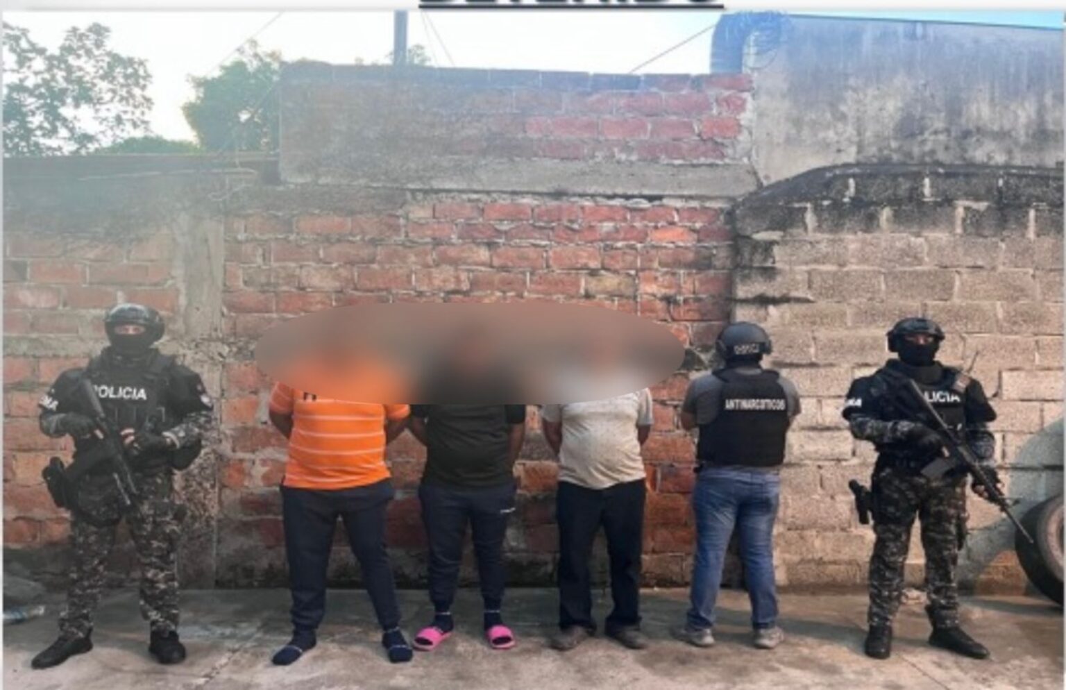 OPERATIVO DELINCUENCIA ORGANIZADA MANABÍ PORTOVIEJO SEGURIDAD