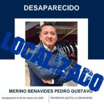 Quito. La Policía localizó al periodista Gustavo Merino tras ser reportado como desaparecido