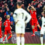 Rasmus Højlund anota y da ventaja a Dinamarca ante Portugal en Copenhague