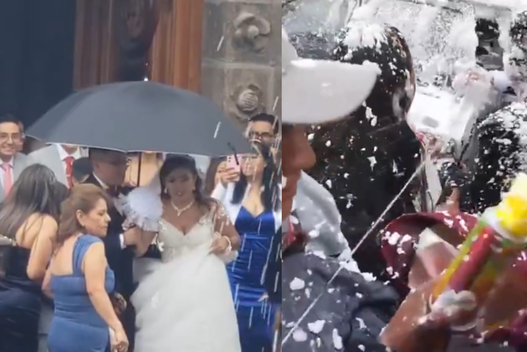 Recién casados vivieron una "pesadilla" al casarse en pleno Carnaval.