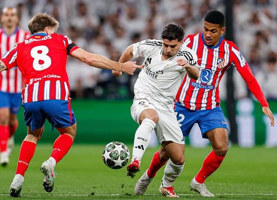 Rodrygo y Brahim Díaz lideran la victoria de Real Madrid ante Atlético en Champions