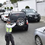 Estado del tráfico vehicular a la hora del almuerzo del miércoles, 12 de marzo