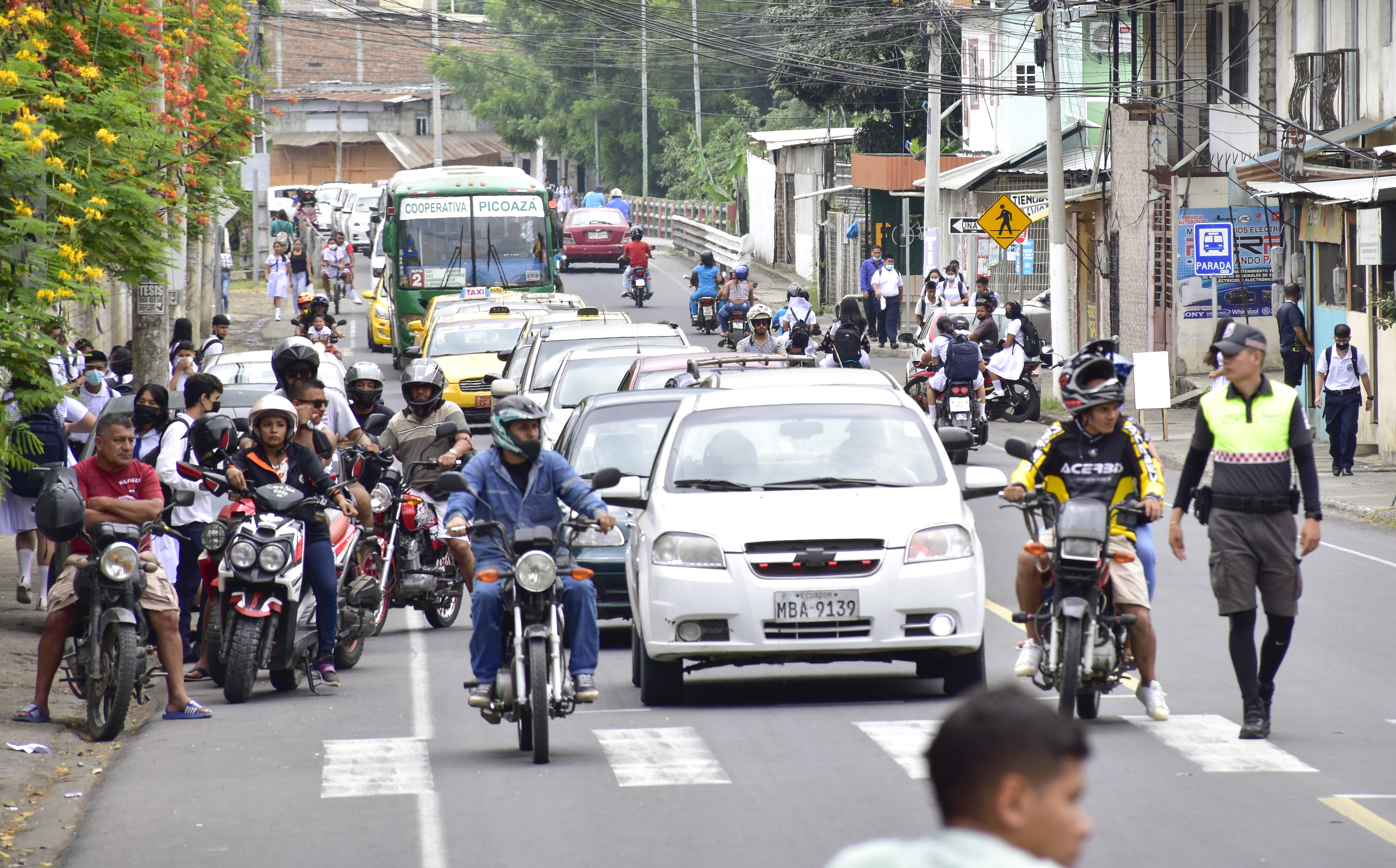 Así está el tráfico vehicular en el retorno a casa de este lunes, 17 de marzo