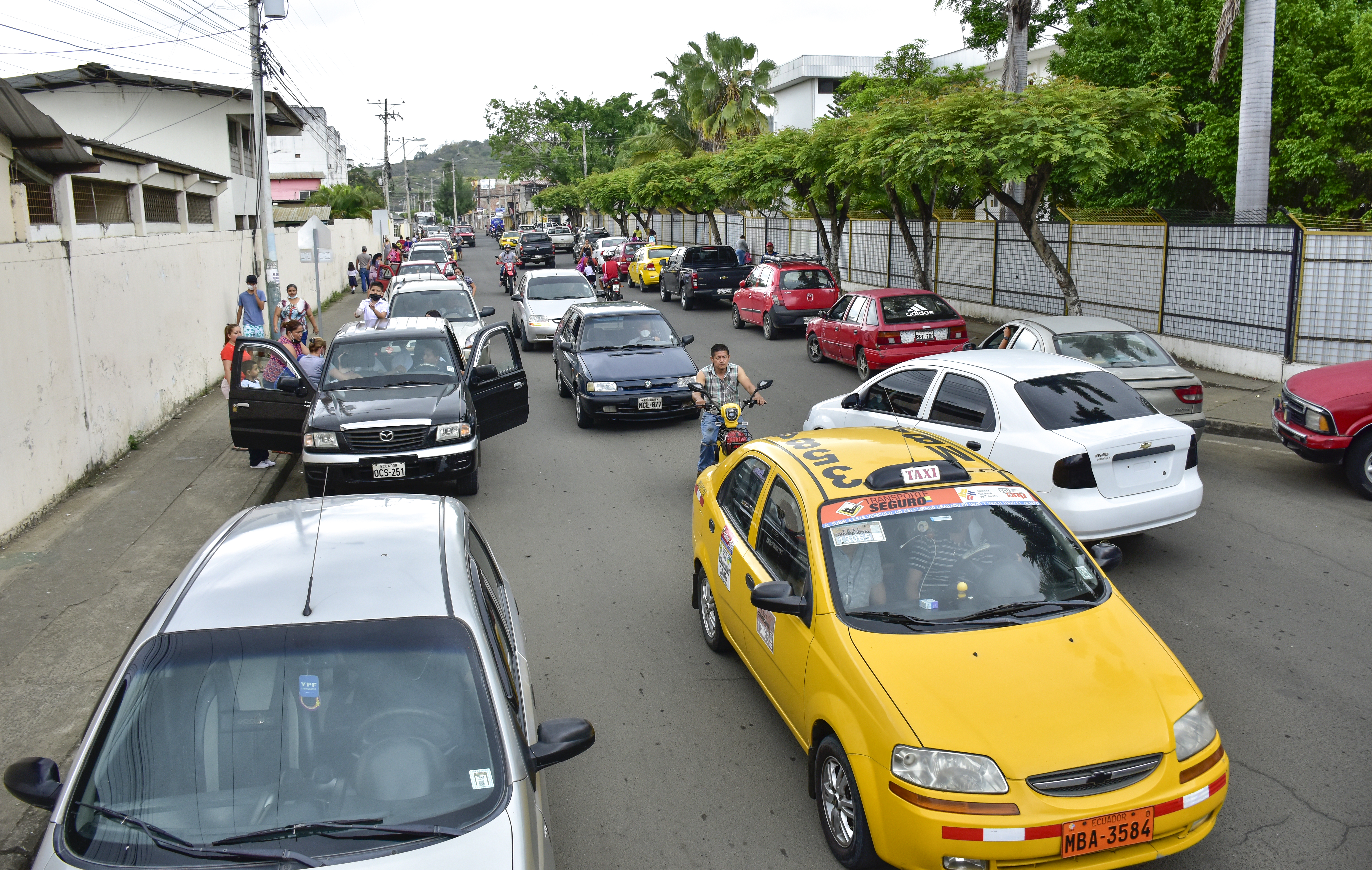 Así es el estado del tráfico vehicular a la hora del almuerzo del miércoles, 5 de marzo