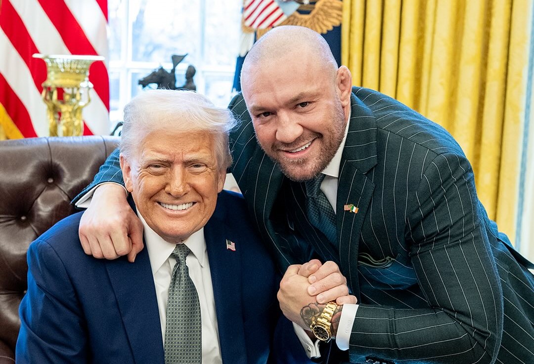 Tras reunirse con Trump, McGregor confirma su intención de ser presidente de Irlanda