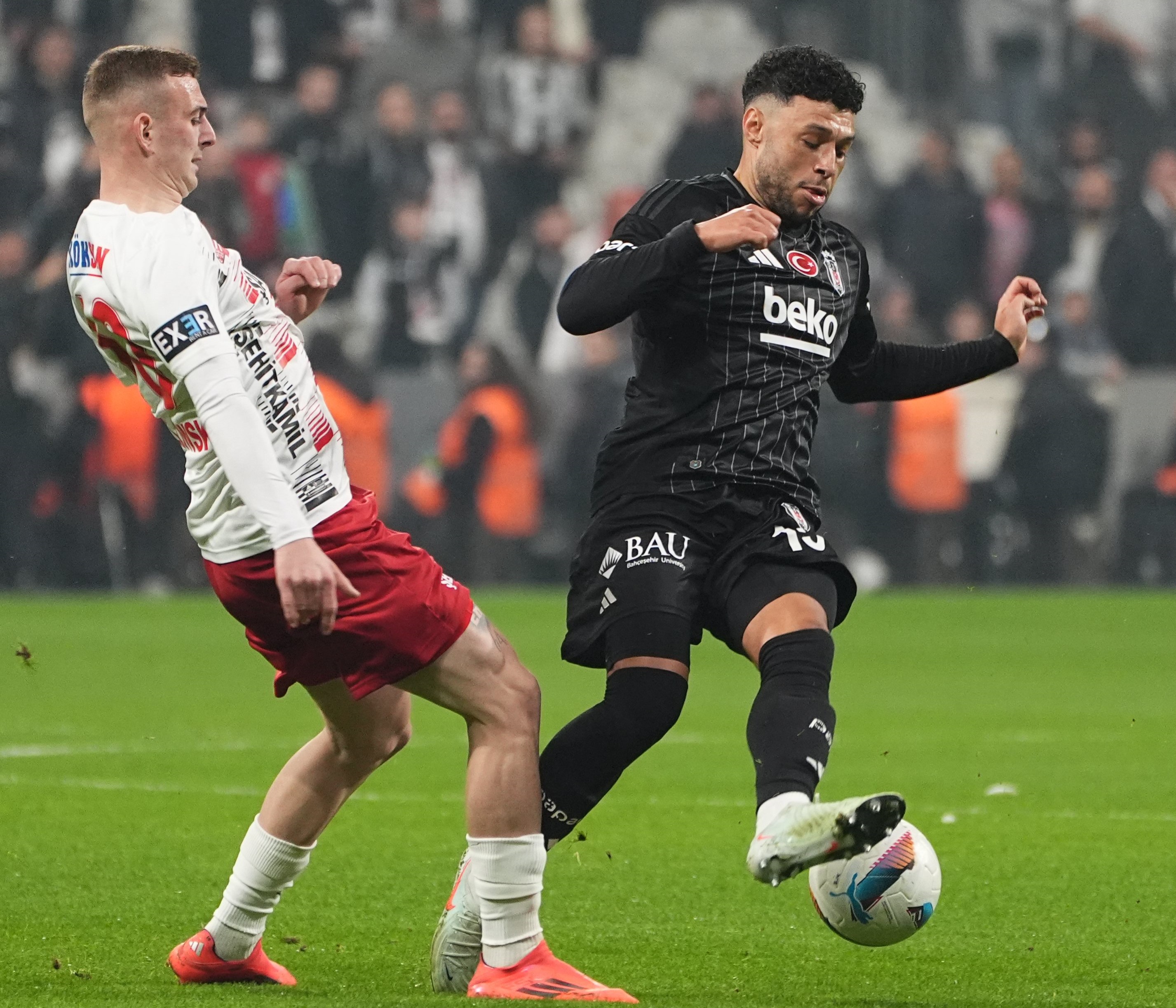 Turquía. Keny Arroyo entra al cambio, pero Besiktas pierde frente a Gaziantep F.K.