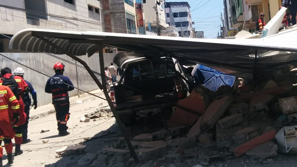 testimonios así lo vivieron terremoto 16 de abril de 2016 Manta Manabi Ecuador