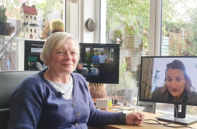 Joy Milne, el laboratorio de la profesora Perdita Barran en la Universidad de Mánchester