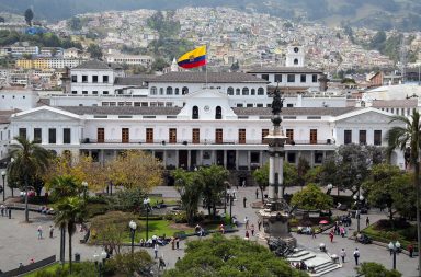 Palacio Casa de gobierno Ecuador