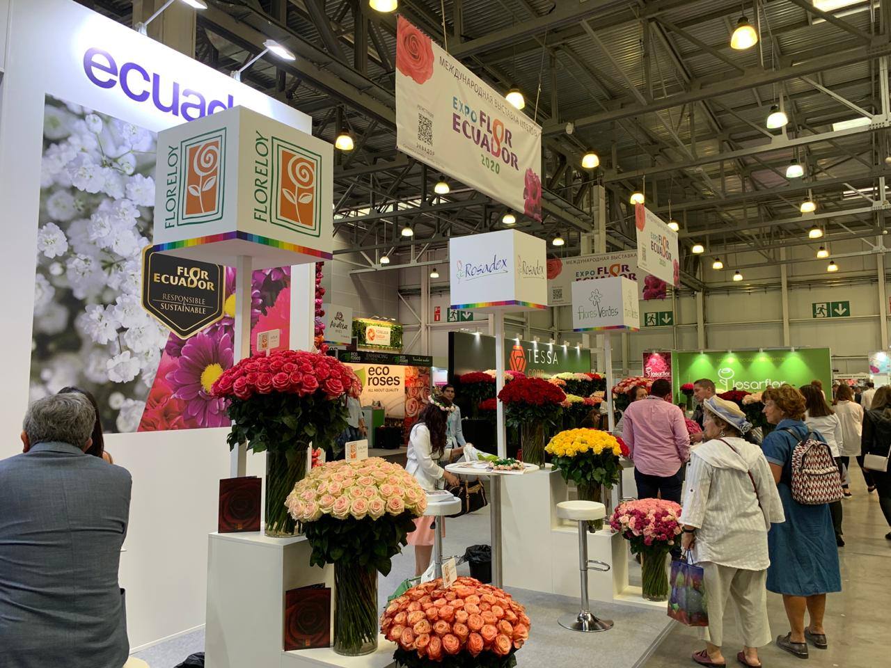 Mayor feria de flores de Ecuador abre y espera 2.000 compradores de 42