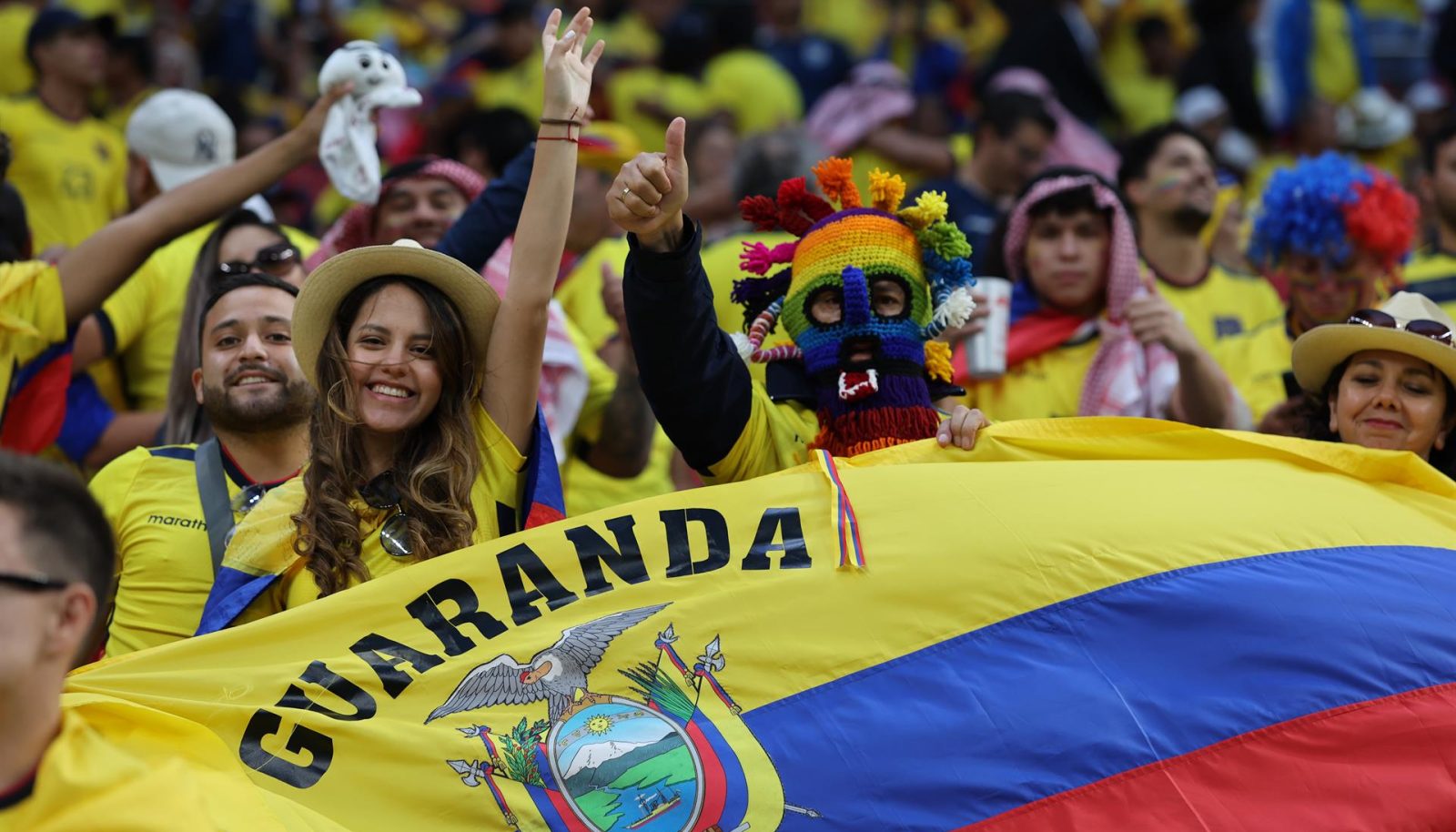 Ecuador vs. Qatar Mundial de fútbol en vivo