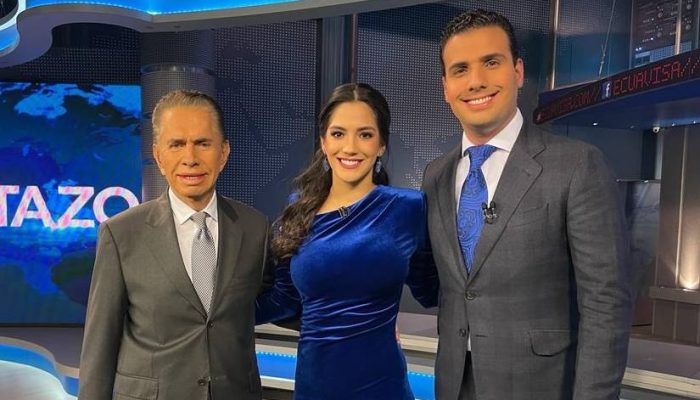 Alejandra Proaño, exreina de Manabí es presentadora de Ecuavisa