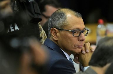 Jorge Glas, exvicepresidente de la República fue sentenciado por casos de corrupción durante su gestión.
