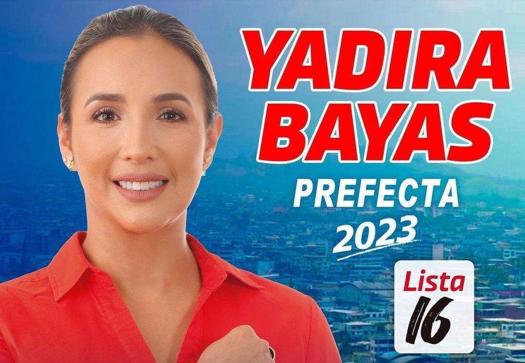Yadira Bayas candidata a prefecta Santo Domingo