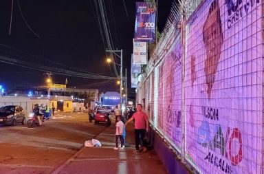 Violencia en campaña Wilson Erazo candidato de Santo Domingo