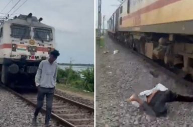 El adolescente fue atropellado por el tren en movimiento cuando caminaba demasiado cerca de las vías del tren.