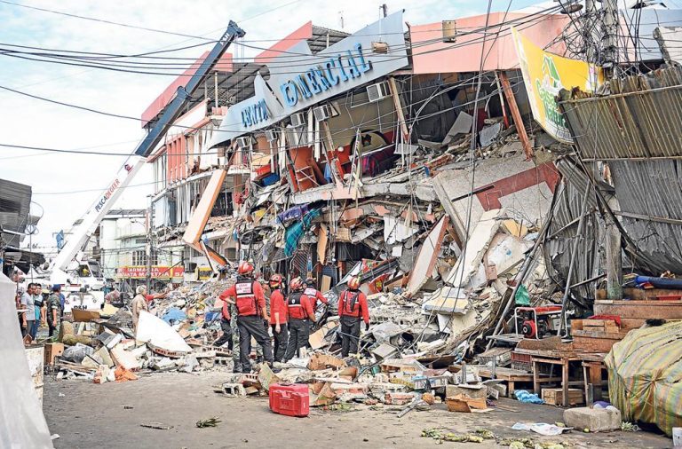 Terremoto Manabí Estado en deuda
