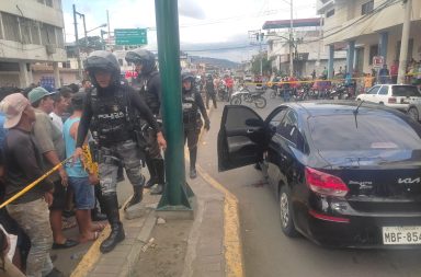 A un hombre conocido como "Chibolo" lo acribillaron cerca a las instalaciones de la Terminal Terrestre de Portoviejo, en Manabí.